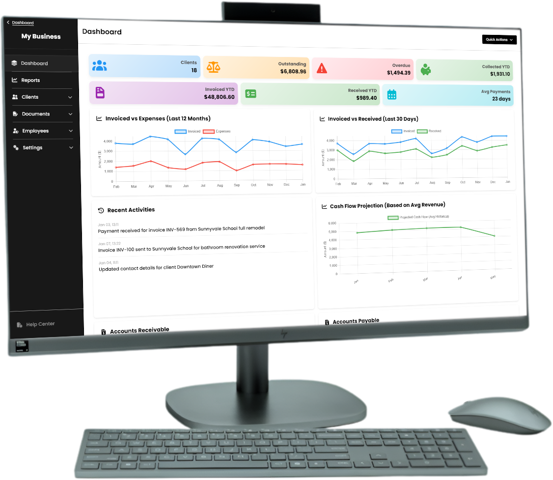AR/AP Tracking Illustration